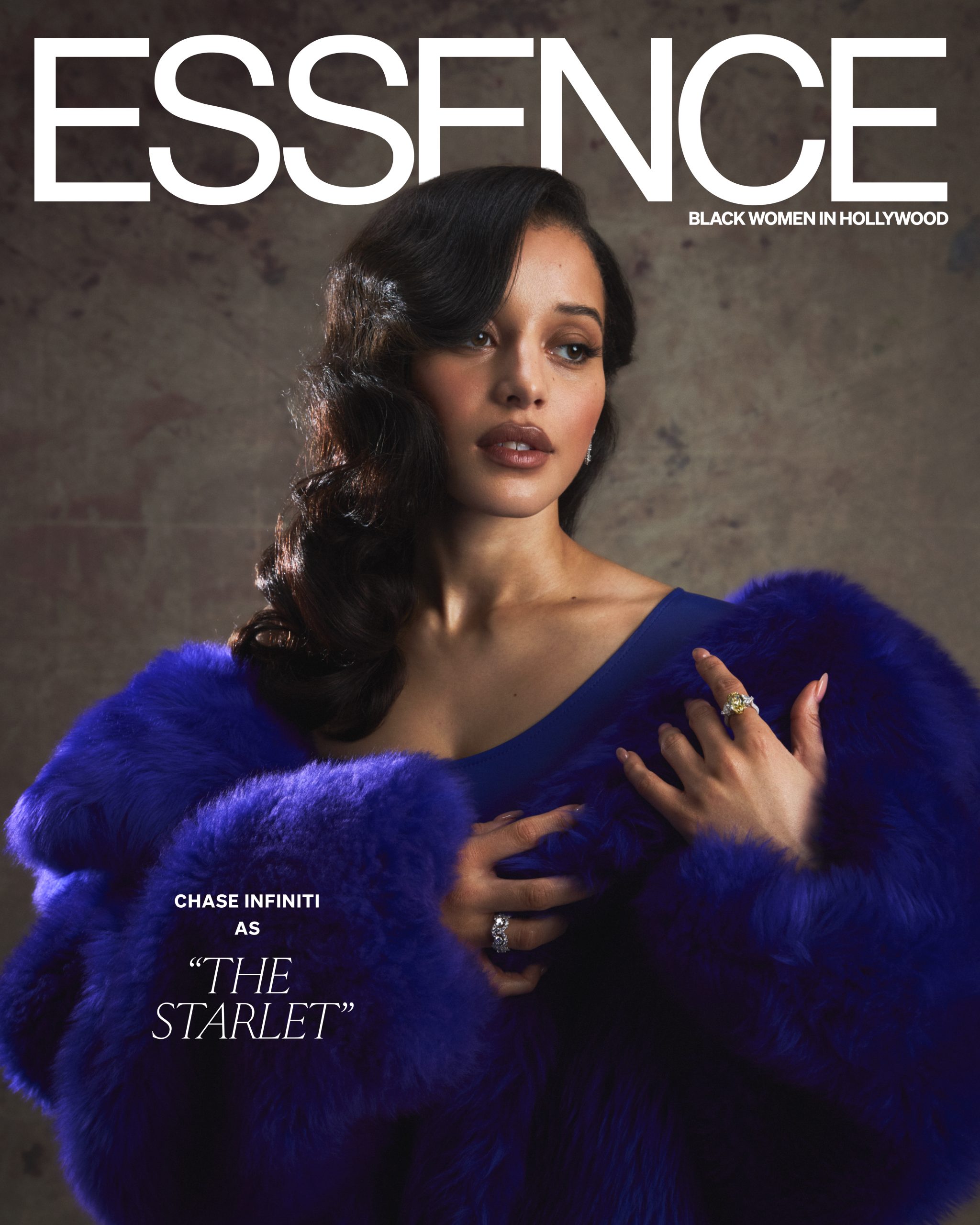 Chase Infiniti, ESSENCE cover, photographed by Peace Bureau