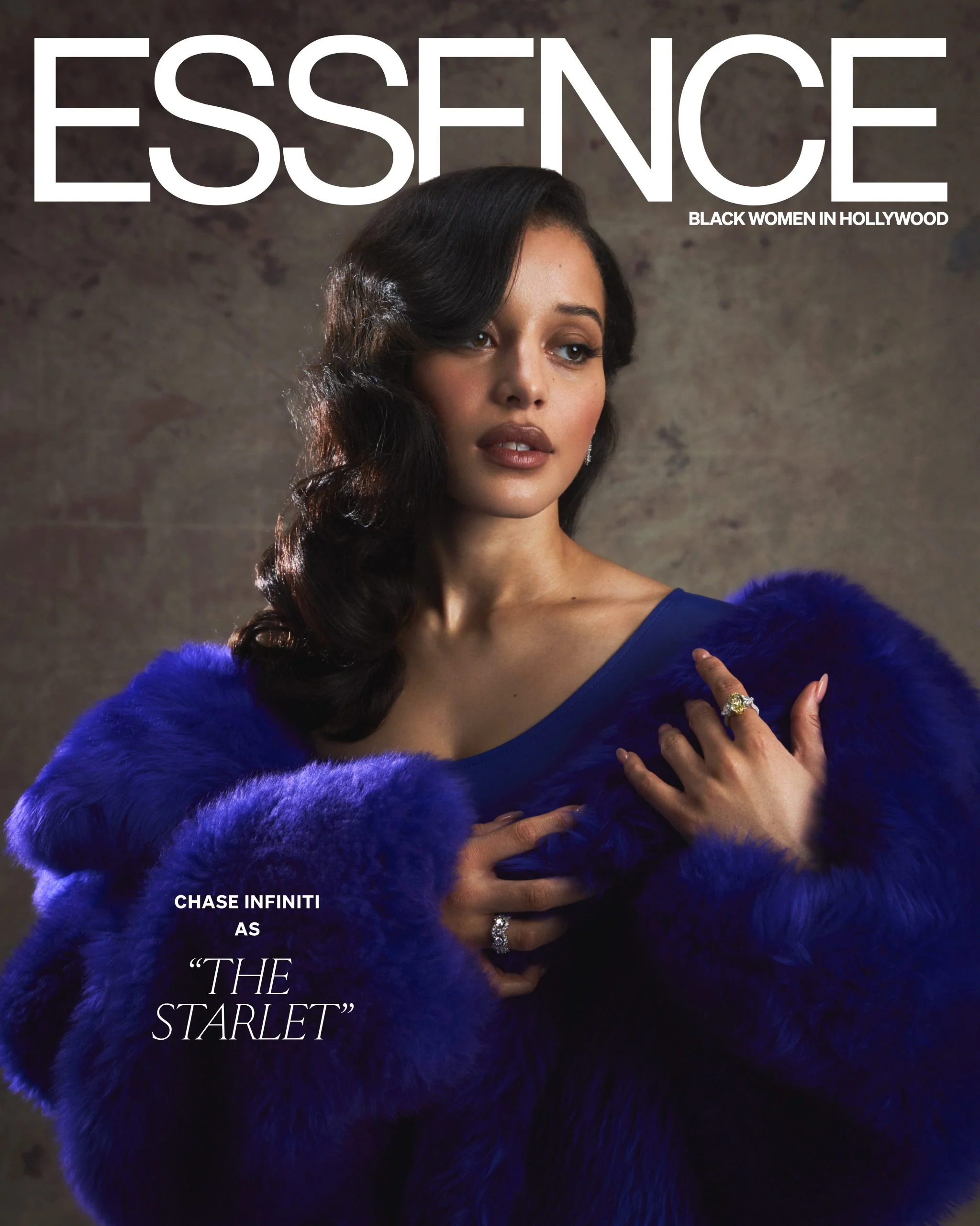 Chase Infiniti, ESSENCE cover, photographed by Peace Bureau